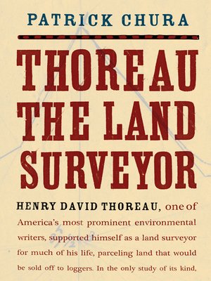cover image of Thoreau the Land Surveyor